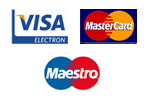 VISA ELECTRON, MASTERCARD, MAESTRO